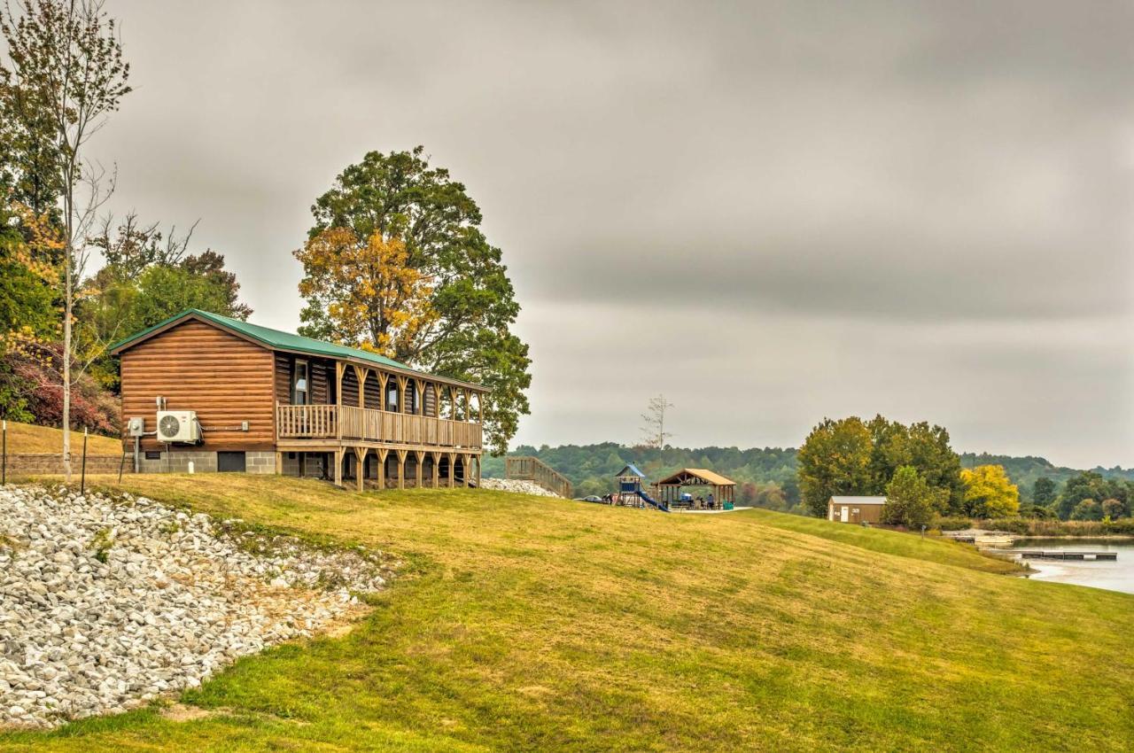Cozy Lakefront Cabin With On-Site Waterfall And Hiking Villa Cub Run Exterior foto
